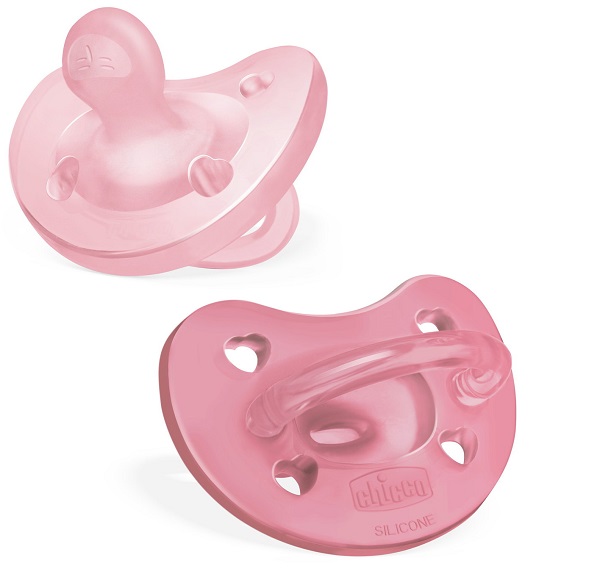 CHICCO GOMMOTTO SILICONE ROSA 6-16 MESI 2 PEZZI - Farmacia Del Monaco