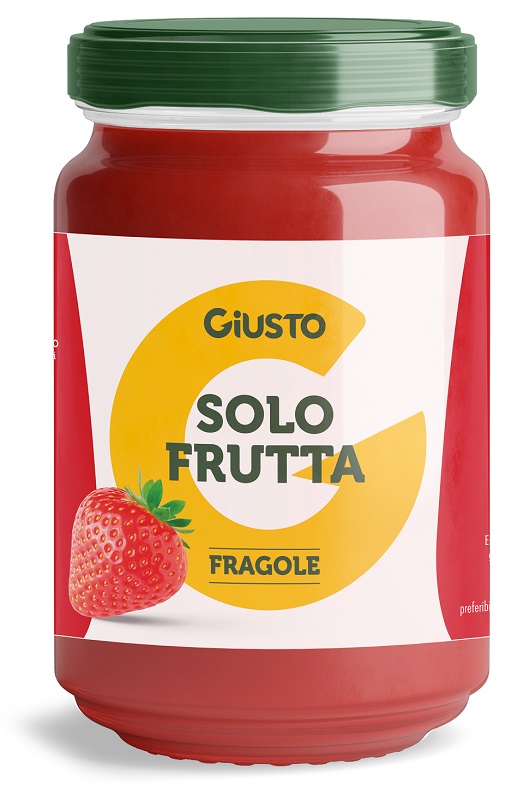 GIUSTO SOLO FRUTTA CONFETTURA FRAGOLE 220 G - Farmacia Del Monaco