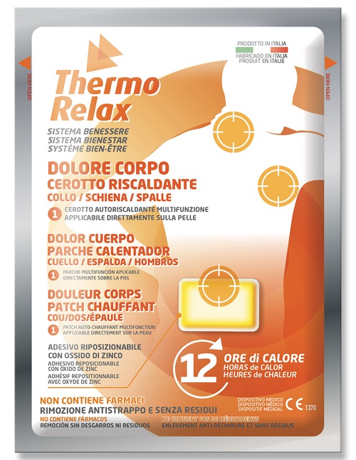 CEROTTO RISCALDANTE DOLORE CORPO THERMORELAX - Farmacia Del Monaco