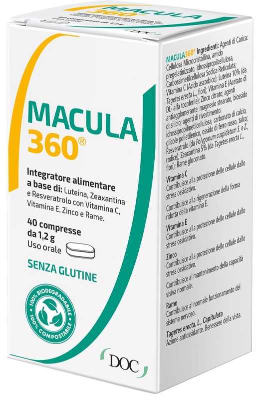 MACULA 360 40 COMPRESSE - Farmacia Del Monaco