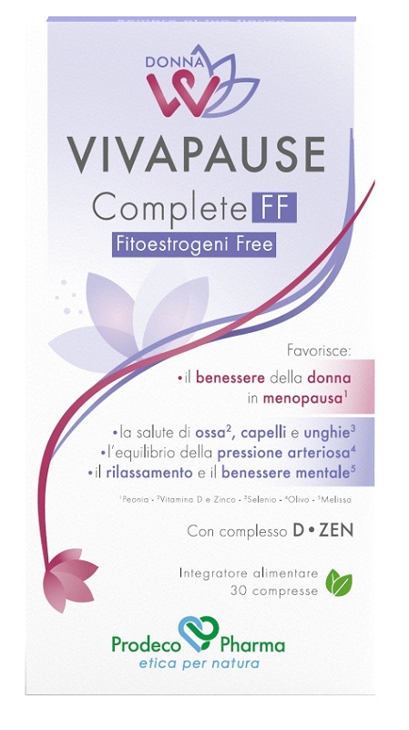 DONNAW VIVAPAUSE COMPLETE FF 30 COMPRESSE - Farmacia Del Monaco
