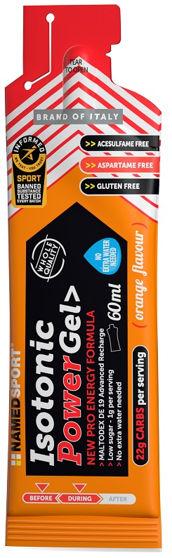 ISOTONIC POWER GEL ORANGE 60 ML - Farmacia Del Monaco