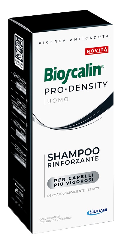 BIOSCALIN PRO DENSITY UOMO SHAMPOO RINFORZANTE 200 ML - Farmacia Del Monaco