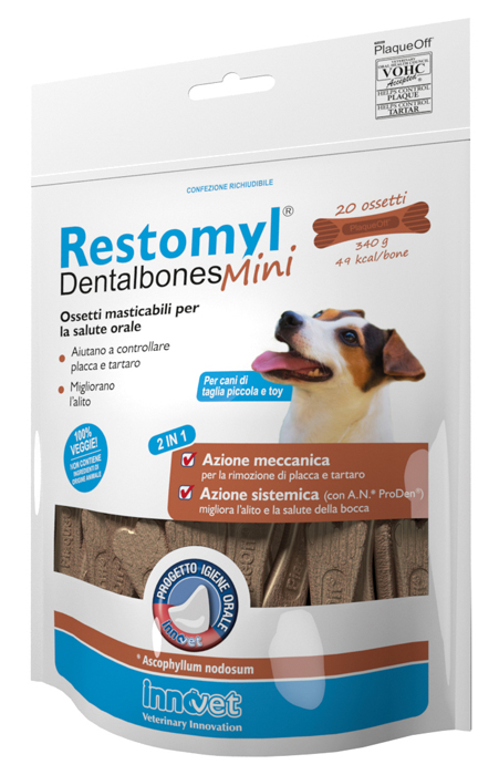 RESTOMYL DENTALBONES MINI 340 G - Farmacia Del Monaco