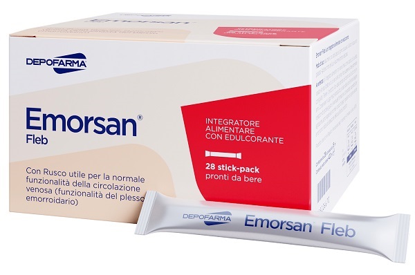 EMORSAN FLEB 28 STICK DA 15 ML - Farmacia Del Monaco
