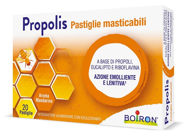PROPOLIS PASTIGLIE MANDARINO 20 G - Farmacia Del Monaco