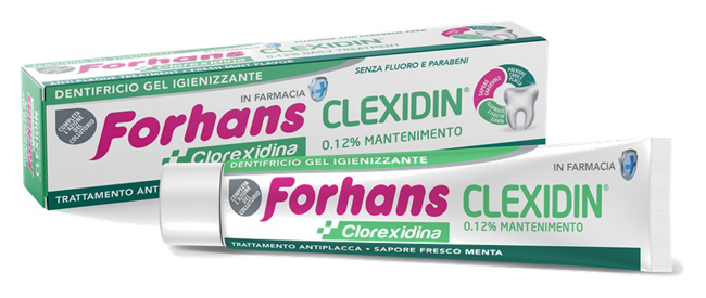 FORHANS CLEXIDIN DENTIFRICIO 75 ML - Farmacia Del Monaco
