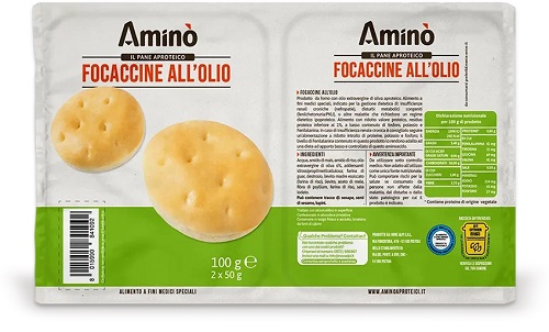 AMINO' FOCACCINE OLIO 100 G - Farmacia Del Monaco