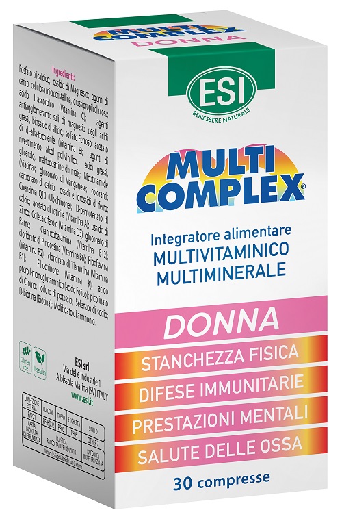 ESI MULTICOMPLEX DONNA 30 COMPRESSE - Farmacia Del Monaco
