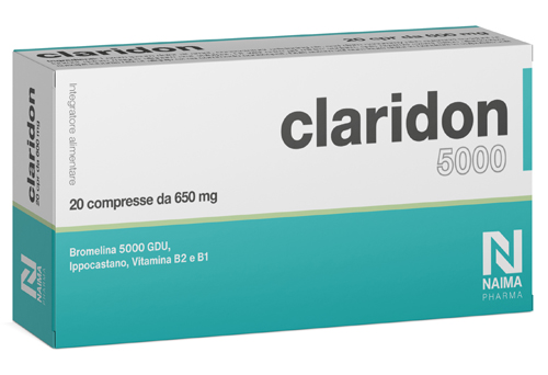 CLARIDON 5000 20 COMPRESSE - Farmacia Del Monaco