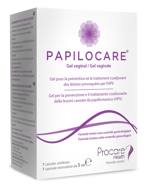 PAPILOCARE GEL VAGINALE 7 CANNULE MONODOSE X 5 ML - Farmacia Del Monaco