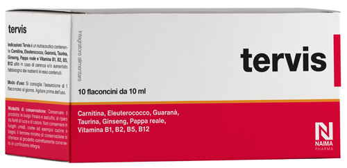 TERVIS 10 FLACONCINI - Farmacia Del Monaco