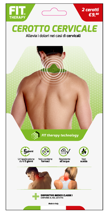 FIT THERAPY CEROTTO CERVICALE 2 PEZZI - Farmacia Del Monaco