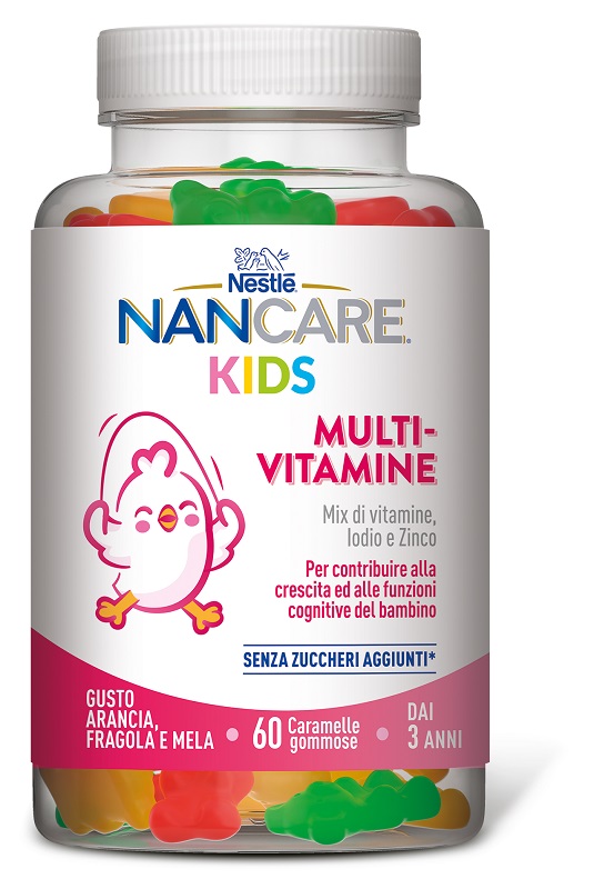 NANCARE KIDS MULTIVITAMINE 60 GUMMIES - Farmacia Del Monaco