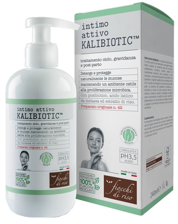 FIOCCHI DI RISO INTIMO ATTIVO KALIBIOTIC PH3.5 240 ML - Farmacia Del Monaco