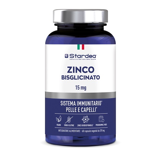 STARDEA ZINCO BISGLICINATO 15MG 60 CAPSULE - Farmacia Del Monaco