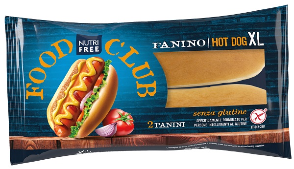 NUTRIFREE PANINO HOT DOG XL 2 PEZZI DA 65 G - Farmacia Del Monaco