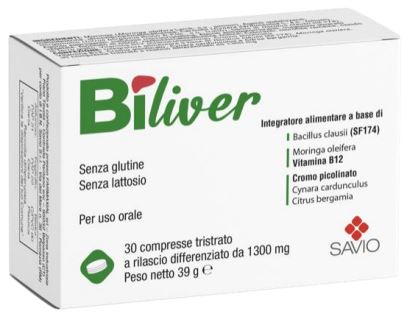 BILIVER 30 COMPRESSE - Farmacia Del Monaco