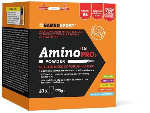 AMINO 16 PRO POWDER 30 BUSTINE - Farmacia Del Monaco