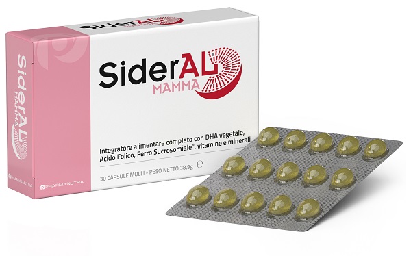 SIDERAL MAMMA 30 CAPSULE MOLLI - Farmacia Del Monaco