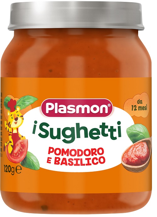 PLASMON I SUGHETTI POMODORO E BASILICO 120 G - Farmacia Del Monaco