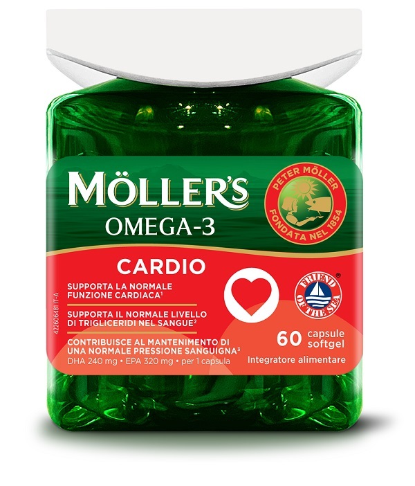 MOLLER'S OMEGA 3 CARDIO 60 CAPSULE - Farmacia Del Monaco