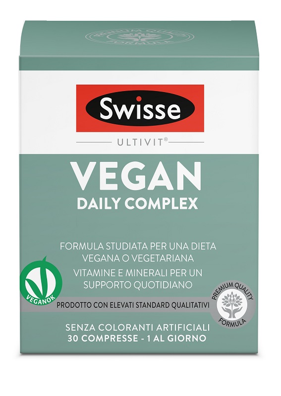 SWISSE VEGAN DAILY COMPLEX 30 COMPRESSE - Farmacia Del Monaco