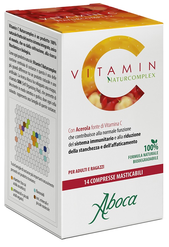 VITAMIN C NATURCOMPLEX 14 COMPRESSE - Farmacia Del Monaco