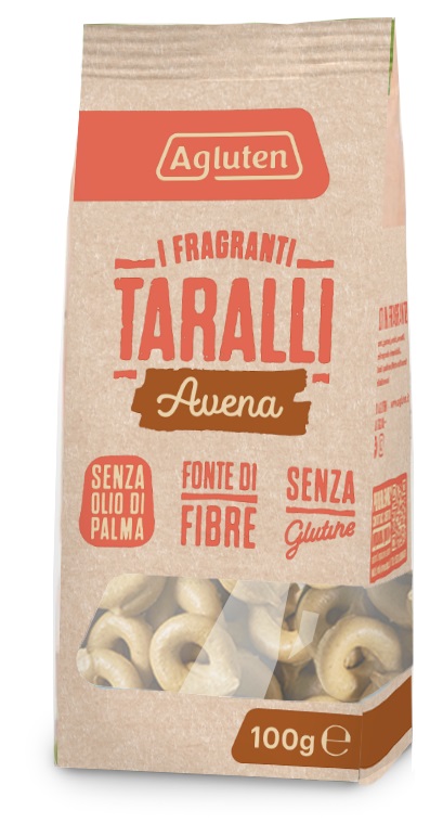 AGLUTEN TARALLI AVENA 100 G - Farmacia Del Monaco