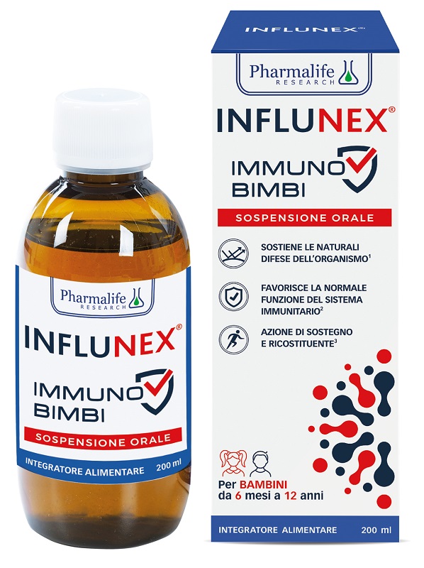INFLUNEX IMMUNO BIMBI 200 ML - Farmacia Del Monaco