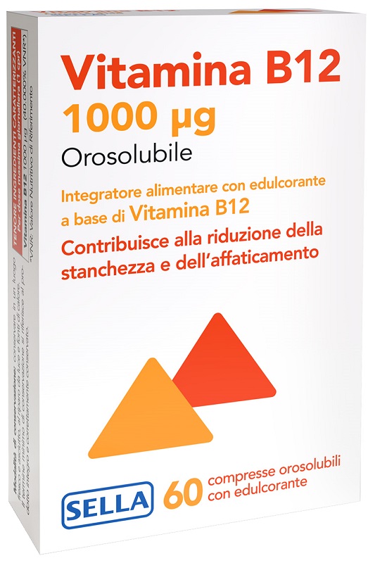 VITAMINA B12 60 COMPRESSE OROSOLUBILI - Farmacia Del Monaco