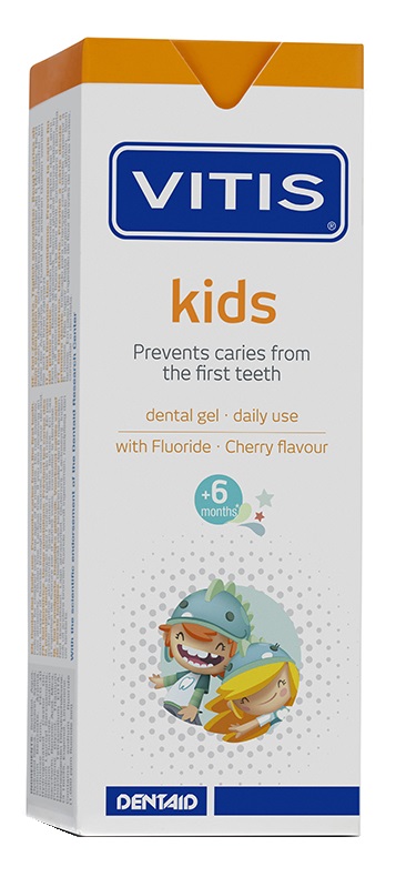 VITIS KIDS DENTAL GEL +6 MESI 50 ML - Farmacia Del Monaco