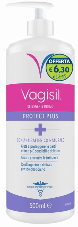 VAGISIL DETERGENTE PROTECT PLUS 500 ML OFFERTA SPECIALE - Farmacia Del Monaco