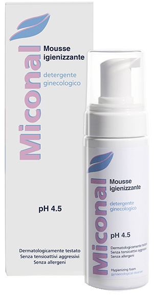 MICONAL MOUSSE IGIENIZZANTE 150 ML - Farmacia Del Monaco