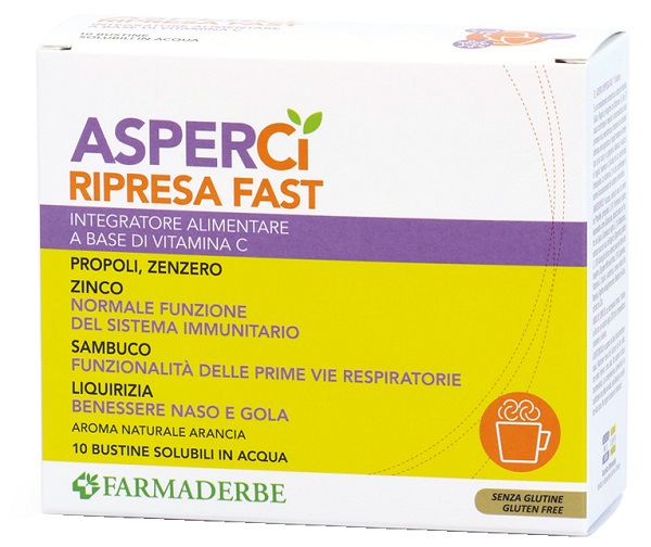 ASPER CI RIPRESA FAST 10 BUSTINE 5 G - Farmacia Del Monaco