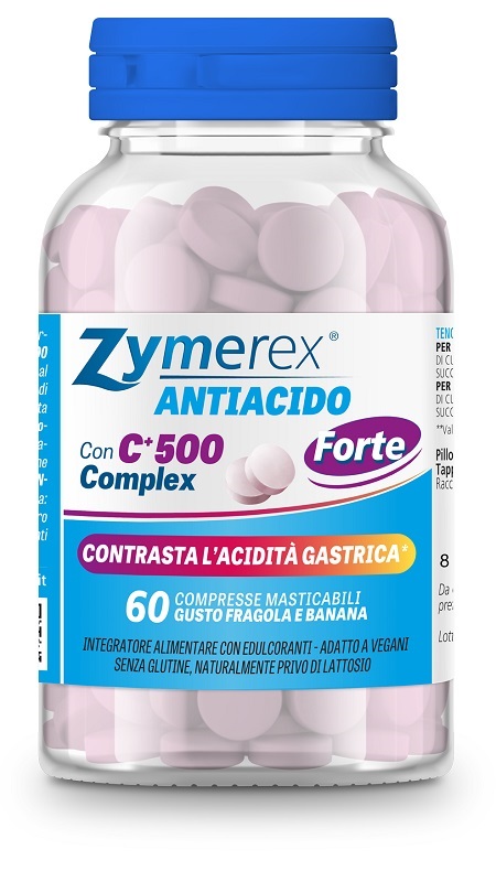 ZYMEREX ANTIACIDO FORTE 60 COMPRESSE MASTICABILI - Farmacia Del Monaco