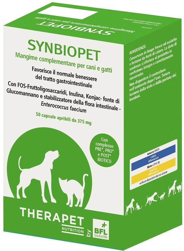 SYNBIOPET THERAPET 50 CAPSULE - Farmacia Del Monaco