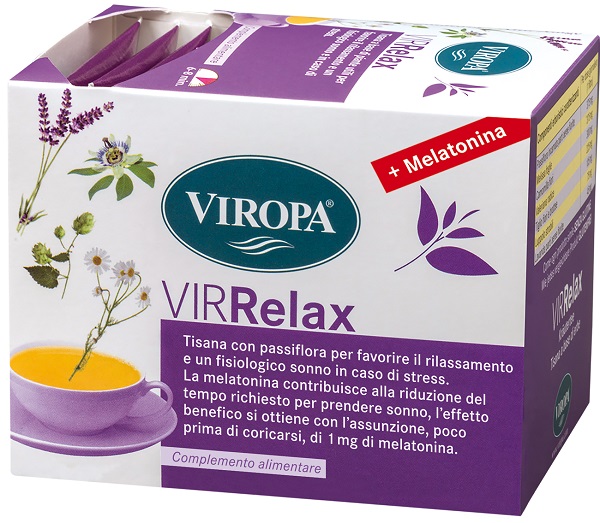 VIROPA VIR RELAX TISANA PASSIFLORA 15 FILTRI 6 G - Farmacia Del Monaco