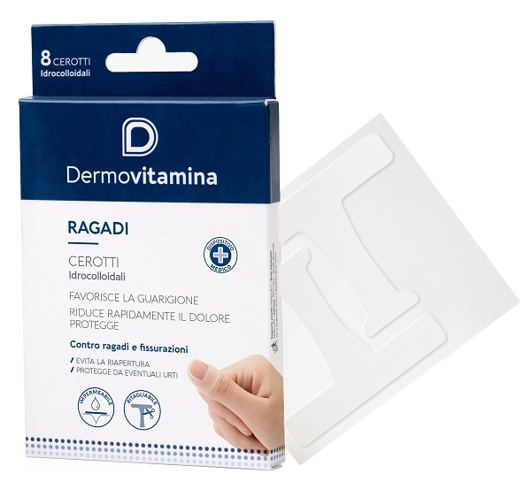 DERMOVITAMINA RAGADI CEROTTI 8 PEZZI - Farmacia Del Monaco