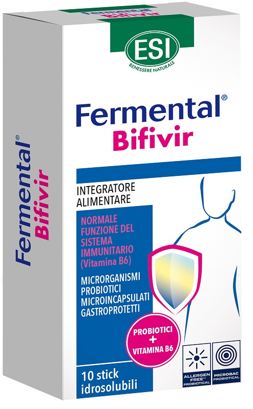 ESI FERMENTAL BIFIVIR 10 STICK IDROSOLUBILI - Farmacia Del Monaco