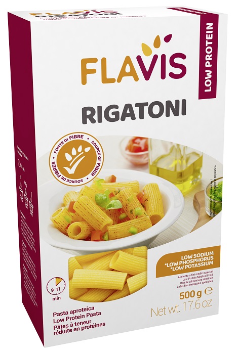 FLAVIS RIGATONI APROTEICI 500 G - Farmacia Del Monaco