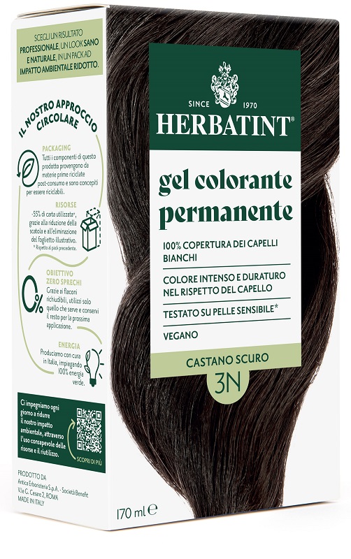 HERBATINT 3N CASTANO SCURO 170 ML - Farmacia Del Monaco