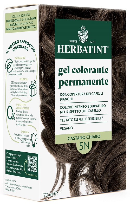 HERBATINT 5N CASTANO CHIARO 170 ML - Farmacia Del Monaco
