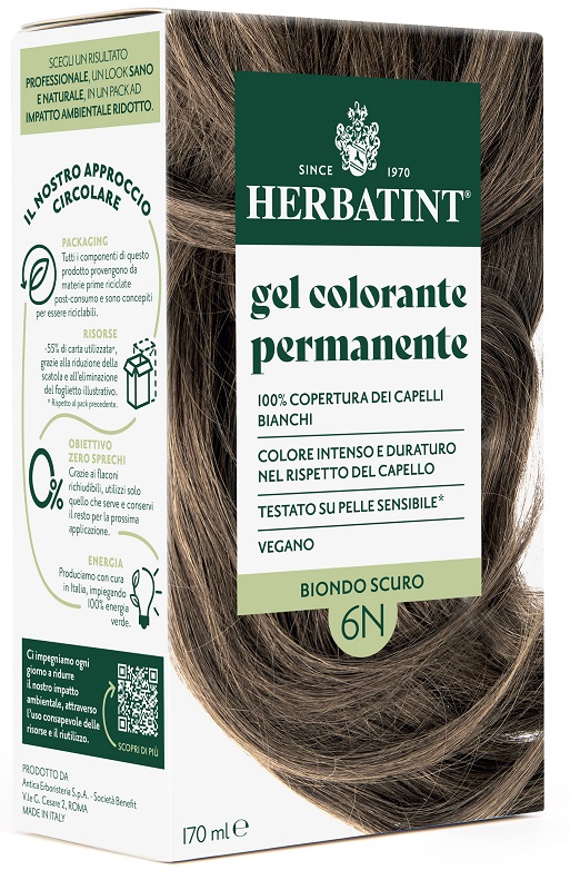 HERBATINT 6N BIONDO SCURO 170 ML - Farmacia Del Monaco