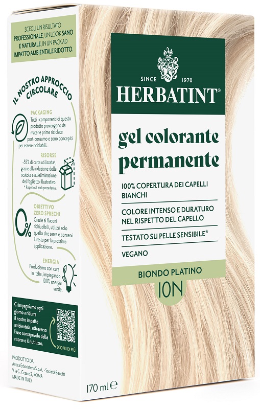 HERBATINT 10N BIONDO PLATINO 170 ML - Farmacia Del Monaco