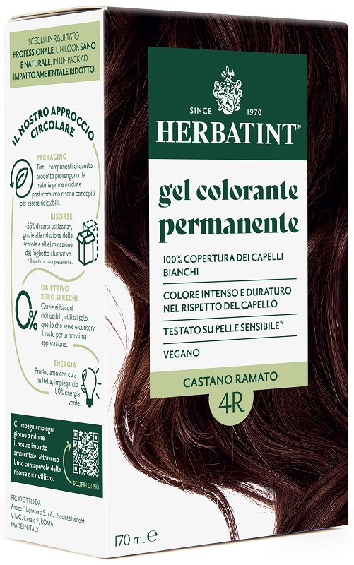 HERBATINT 4R CASTANO RAMATO 170 ML - Farmacia Del Monaco
