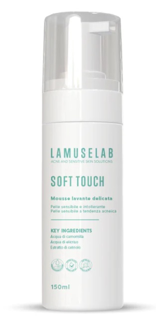 LAMUSELAB SOFT TOUCH MOUSSE LAVANTE DELICATA 150 ML - Farmacia Del Monaco