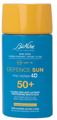 DEFENCE SUN 50+ FLUIDO VISO ANTI-LUCIDITA' 50 ML - Farmacia Del Monaco