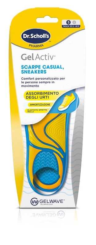SCHOLL GELACTIV SCARPE CASUAL SNICKERS MISURA SMALL NUOVA SERIE 2025 1 PAIO - Farmacia Del Monaco