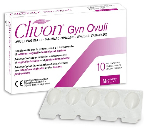 CLIVON GYN 10 OVULI - Farmacia Del Monaco